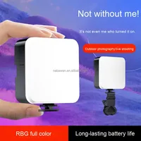RGB Işık Mini LED Panel Kamera Lambası APP Akıllı Telefon Fotoğraf Video Fotoğrafçılık Dolgu Aydınlatması Youtube Tiktok Vlog için