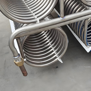 Permutador de calor titânio espiral Gr2 16mm OD anti-entupimento para refrigeração marinha e equipamentos de recuperação de calor - Product Image 5