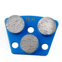 Disques de meulage diamantés ASL, segments trapézoïdaux à triple point, personnalisés OEM, disques de meulage pour béton, outils abrasifs