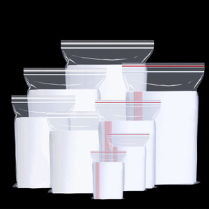 Biểu Tượng Tùy Chỉnh Trung Quốc Nhà Máy Nhựa <span class=keywords><strong>Ziplock</strong></span> Trong Suốt Rõ Ràng Đồ Lặt Vặt Hạt Siêu Thị Hàng Tạp Hóa Thực Phẩm Dây Kéo Bao Bì Lưu Trữ Túi - Product Image 2