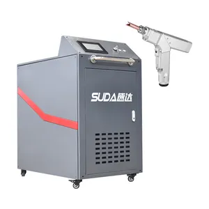 Precio de fábrica 1000W 1500W de láser de mano máquina de soldadura para acero inoxidable de carbono de aluminio con alimentador de alambre