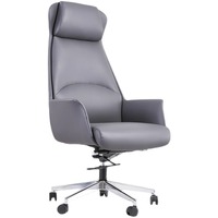 Chaise de bureau, chaise d'ordinateur, chaise de maison confortable, chaise inclinable en cuir, fauteuil pivotant, chaise de patron, chaise de direction moderne