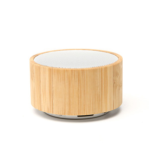 Promotional <strong>Gift</strong> Bamboo Wooden Bluetooth Speaker Multifunctional Portable with TF Card Play Music <strong>Feature</strong> Business Souvenir <strong>Gift</strong> - Product Image 3