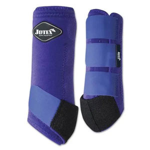Botte d'équitation confortable en néoprène, équipement de protection respirant pour <span class=keywords><strong>la</strong></span> jambe et le tendon <span class=keywords><strong>du</strong></span> cheval, style sportif médiéval - Product Image 3