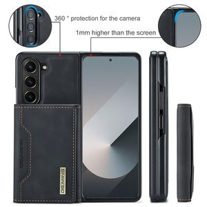 Funda de cuero magnética desmontable DG MING 2 en 1 para <span class=keywords><strong>Samsung</strong></span> Galaxy Z Fold 7 6 5 4 3, funda tipo billetera, tarjetero, funda para teléfono - Product Image 3