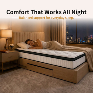 Matelas Compressé Orthopédique Silencieux Sans Ressorts en Mousse pour Chambre à Coucher – Tailles Queen et King - Product Image 4