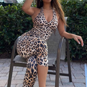 Женское боди с V-образным вырезом и принтом животных - Product Image 2