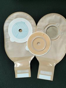 ถุงใสแบบสองชิ้นสำหรับใส่แผ่นปิดแผลแบบระบายน้ำได้สำหรับถุงโคลอสโตมี - Product Image 2