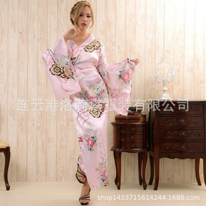 Zixiao Japanese Women's Formal Yukata Kimono Stage Performance Costume Adult Dress With Label And Tags - Product Image 3