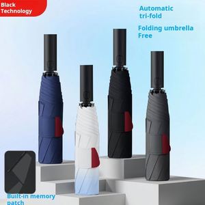 Parapluie pliable entièrement automatique LM-H, facile à utiliser, résistant aux UV et au vent - Product Image 2