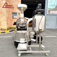 Tostadora de Café Commerciale 20kg en Acier Inoxydable – Machine à Torréfier les Grains de Café Directement de l'Usine pour Usage en Magasin