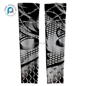 Manicotti Protettivi Personalizzati con Grafica Atletica Unisex, Protezione UV, Tatuaggio Temporaneo per Esterni - Product Image 3