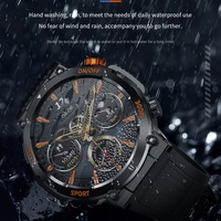 Montre connectée étanche IP67, moniteur d'activité physique, écran tactile complet 1.46, moniteur de fréquence cardiaque et de sommeil, compatible Bluetooth, appel