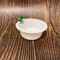Bols en plastique de fécule de maïs biodégradable écologique de 12oz contenants compostables pour soupe à emporter sauce à salade allant au micro-ondes