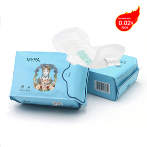 Shenghongda myra ผ้าเช็ดตัวอนามัยผู้หญิงซับน้ำได้ดีแผ่นซับประจำเดือนผู้หญิงผ้าฝ้ายยี่ห้อส่วนตัว - Product Image 1