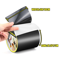 Xuri Ultra Strong Black Grip Tape Ruban antidérapant en caoutchouc Texturé Ultra Thin Grip Tape Non abrasif Strong Grip Rubber Tape