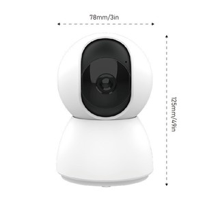 กล้องสมาร์ทโฮม 2MP กล้องเน็ตเวิร์กพร้อมเสียงสองทาง จัดเก็บข้อมูลบนคลาวด์ แอป Tuya หมุน-ก้ม-เงยได้ ระบบไร้สาย - Product Image 2