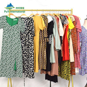 Vente directe en gros – Robe d'été coréenne A02 en coton Puyi, grade <span class=keywords><strong>A</strong></span>, propre, élégante, ajustée et sexy, pour femme - Product Image 1