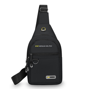 Mochila de Hombro Individual Elegante para Hombre, Bolso de Pecho Multicapa, Nueva Mochila Cruzada Moderna con Diseño Inclinado, Bolsos de Mensajero para Hombre - Product Image 1