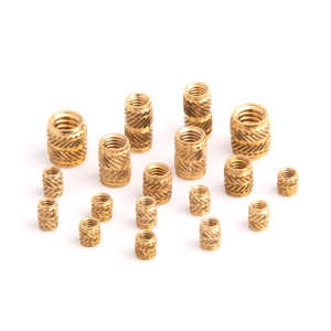 Service OEM ST M3 M6 M8, écrous d'insertion <span class=keywords><strong>de</strong></span> filetage femelle en laiton pour batterie, écrou d'insertion en laiton, écrou moleté - Product Image 1