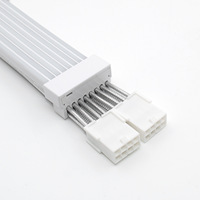 Kabel Ekstensi RGB 8Pin 24Pin ARGB ATX untuk Casing PC, Pengisian Cepat 3A, Kabel Daya Motherboard Komputer PVC Berwarna