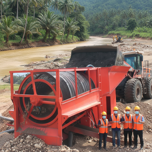 Küçük <span class=keywords><strong>Mini</strong></span> Taşınabilir Mobil Altın Cevheri Trommel Elek Yıkama Tesisi Altın Madenciliği Plaser Yıkama Mineral Ayırıcı - Product Image 3