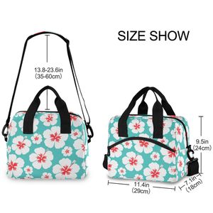 Sac à déjeuner isotherme personnalisé en tissu Oxford de grande capacité 10L, imperméable, sac fourre-tout portable - Product Image 3