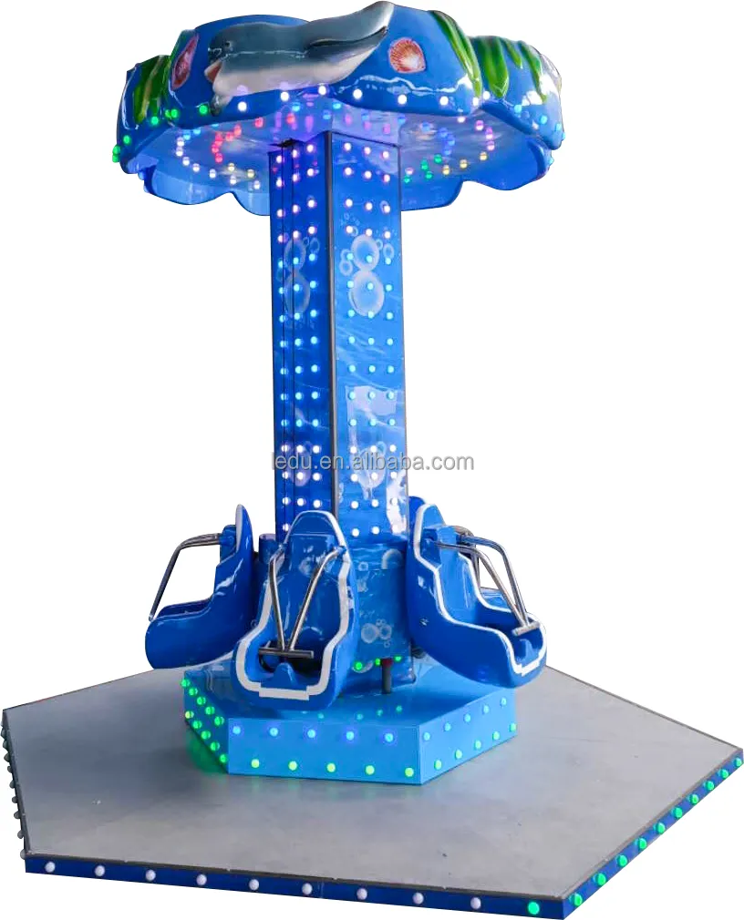 Kids amusement park products mini free fall tower indoor drop tower ride for sale