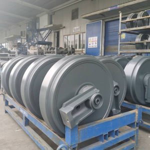 Bulldoser depan <span class=keywords><strong>idler</strong></span> 6T1764 CAT D5H dozer track <span class=keywords><strong>idler</strong></span> roda - Product Image 2