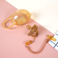 Sucette de luxe haut de gamme pour nouveau-né, ultra-douce, en silicone intégral, motif animal, pour sevrage, 0-12 mois