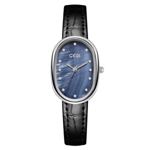 New women's <b>watch</b> mother-of-<b>pearl</b> dial retro style high-value niche waterproof quartz <b>watch</b> - Product Image 2