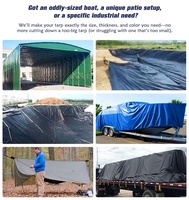 Bâche en plastique transparente imperméable avec revêtement occultant pour serre, balcon, protection contre la pluie, utilisation extérieure