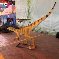 Fournisseur de modèles de dinosaures animatroniques Coelophysis grandeur nature, imperméables et personnalisés pour les parcs à thème sur le thème des dinosaures