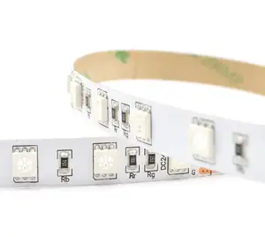 Rgb Strip Light DC 12V 24V 60led/m 300LED 5M SMD 5050 IP20 10W RGB Flexible LED Strip Light