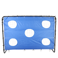 Portería de Fútbol Plegable de Acero/Hierro Resistente para Niños, Equipo de Entrenamiento al Aire Libre, 240x170x85CM