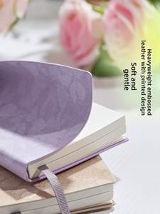 A6 Customizable Pocket-sized Softcover Planner Small Notebook Thickened Leather Cover Convenient Portable <b>Memo</b> <b>Pad</b> Handy Diary - Product Image 4