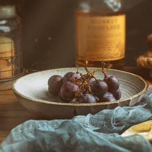 ชุดอาหารเซรามิกทรงกลมลายดอกไม้สีเขียวรักษ์โลกสำหรับขายส่ง ยี่ห้ออลิซการ์เด้น พร้อมช้อนสำหรับซุปและสลัด - Product Image 2