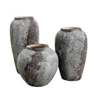 Pot en céramique de style <span class=keywords><strong>chinois</strong></span> rétro, style silencieux, anciennes décorations, ornements, couloir, meuble TV, <span class=keywords><strong>vase</strong></span> en céramique, fabriqué en Chine - Product Image 5