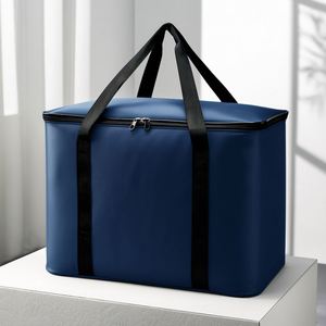 SANJIN Outdoor Camping Aluminum Foil Insulated Thermal Waterproof 60L Cross-border Portable Food Storage Zipper Closure Bags - Product Image 6