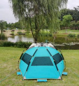 Tente de plage entièrement automatique à ouverture rapide, abri solaire de pêche, imperméable, portable, pour camping extérieur, direct usine - Product Image 4