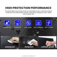 Pannello COB P1.875 600X2025mm, Display LED Digitale da Parete per Interni, Insegna LED, Schermo per Poster per Negozi