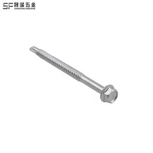# Vite autoforante in acciaio inossidabile 300 con testa esagonale 14 e filettatura parziale, punta combinata in acciaio legato, DIN - Product Image 4