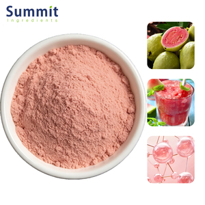 Poudre de goyave rose lyophilisée soluble dans l'eau, pure et naturelle, riche en vitamine <span class=keywords><strong>C</strong></span>, pour smoothies, boissons et pâtisseries - Product Image 1