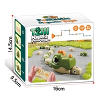 Jouet Serpent RC Interactif Magnétique Électrique, Robot Serpent Télécommandé, Jouet Éducatif STEM pour Enfants, Cadeau d'Anniversaire