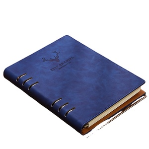 Chương trình nghị sự tùy chỉnh máy tính xách tay chương trình nghị sự kế hoạch Giao hàng nhanh vàng đen dập da chương trình nghị sự - Product Image 5