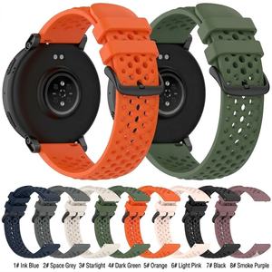 Bracelet de remplacement universel en caoutchouc silicone 22 mm pour Amazfit Active Max/Huawei Watch GT Runner 2 – Vente en gros - Product Image 6