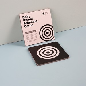 Tarjetas de estimulación Visual para bebés recién nacidos de 0 a 3 <span class=keywords><strong>meses</strong></span>, desarrollo sensorial para niños, tarjetas Flash blancas y negras de alto contraste - Product Image 3