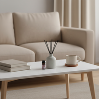 Botol Diffuser Aroma Keramik Modern Ramah Lingkungan Non-Toksik Sederhana YBH, Aromaterapi Minyak Esensial, Reed Diffuser yang Dapat Dikustomisasi