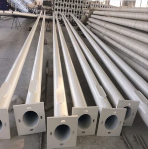Personalizado ao ar livre 3m 4m 5m 6m 7m <span class=keywords><strong>8m</strong></span> 9m 10m 12m duplo único braço galvanizado aço solar rua pólo de luz pólo lâmpada