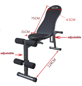 Équipement de musculation abdominal portable pliable en métal <span class=keywords><strong>avec</strong></span> logos personnalisés, planche abdominale, <span class=keywords><strong>banc</strong></span> <span class=keywords><strong>incliné</strong></span> pour presse - Product Image 5